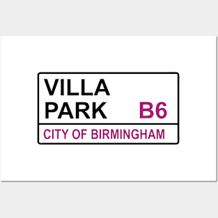 Villa park City Of birmingham Posters and Art